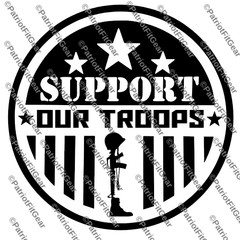 Support Our Troops,Navy,Army,USAF,USCG,Military,Stickers,USA,Vinyl Decal