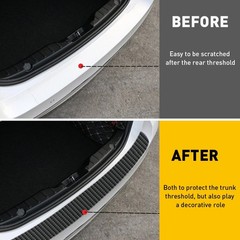 Car Anti-Scratch Pickup Rear Guard Protector Bumper Trim Cover Pad Accessories
