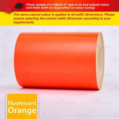 BRIGHT ORANGE Roll Pin Stripe PinStriping Line Adhesive Tape Vinyl Car STICKER