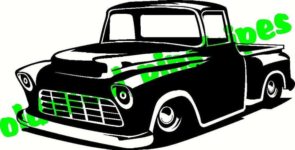 1955 55 Chevrolet Chevy Pickup Truck Vinyl Decal