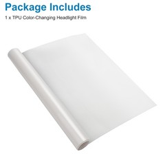 Photochromic Headlight Tint Film TPU UV Clear to Color Light Changing Protection