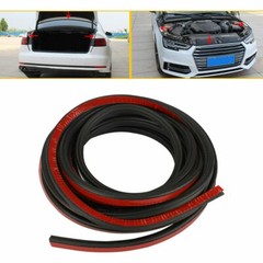 5M L-Shape Auto Car Door Trunk Seal Strip Rubber Weather Strip Edge Accessories