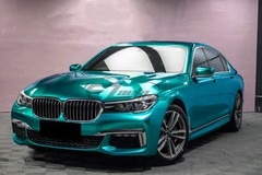 ESSMO PET Super Gloss Metallic Emerald Green Vehicle Vinyl Wrap Decal Like Paint