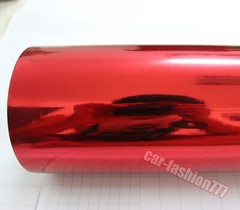 Flexible Metallic Car Mirror Chrome PVC Vinyl Wrap Decal Sticker Bubble Free US