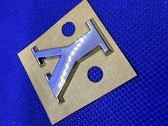 Logo Badge Emblem Rear Letter Y LANCIA YPSILON Original New