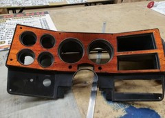 C10 Chevrolet Square Body 1977-80 Orange Wood Panel Inserts Sticker Kits X3