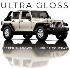 + Ultra Gloss Pearl White Vinyl Car Wrap 1ft x 5ft