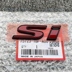 JDM Si Emblem For Honda 2016-2025 civic Touring Sport Coupe 2-Door Sedan 4-Door
