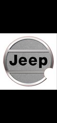 Grand Wagoneer Silver Tailgate Key Cover Decal 1986-1991 for Jeep