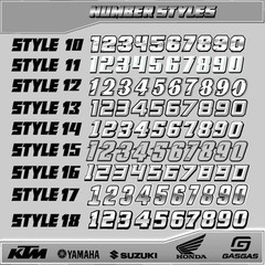 Kit Gráfico Yamaha YFZ 450 2003-2008 ATV Stickers Decals Personalizado