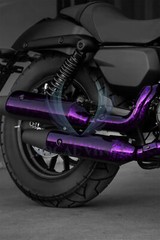 ESSMO PET Marble Forged Gloss Carbon Fiber Royal Purple Vehicle Vinyl Wrap Decal