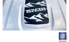 2019 2020 2021 2022 Chevy Silverado 1500 MOUNTAIN TRAIL BOSS Hood Decal Graphic
