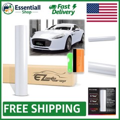 Waterproof & Flexible 12″x60″ Pearl White Vinyl Car Wrap – DIY Installer’s Dream