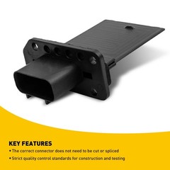 1/2Set HVAC Heater Resistor Motor Blower for Ford 2004-14 F-150-350 Super Duty