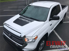 2014-2021 Toyota Tundra Center Hood Graphic Stripes 9 Options 3M Vinyl Decals