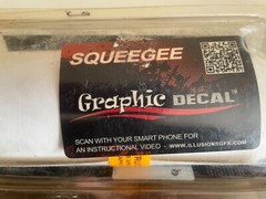 Graphic Decal 24ft White Racing Stripe Still Sealed