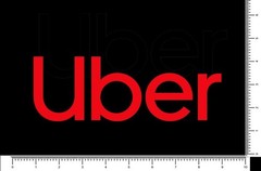 Uber Logo Die Cut Sticker 8″ or 6″ Waterproof Vinyl