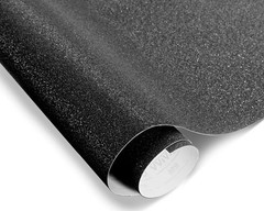 Black Indestructible Paint Wrap Truck Vinyl roll 1ft x 5ft