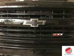 Precut Bowtie Overlay DECALS for Chevy Emblem Front & Rear Set