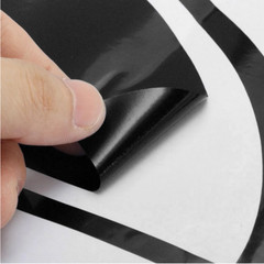Car Window Sun Visor Windshield Decal Sticker Vinyls Glossy Black Banner Strips