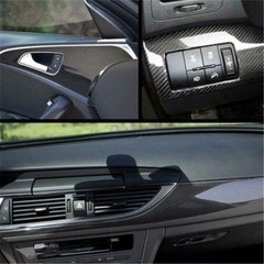 12″ X 60″ 5D Glossy Carbon Fiber Vinyl Film Car Interior Wrap Stickers