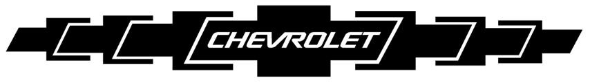 Chevy bowtie die cut vinyl decal sticker car window laptop Chevrolet Auto