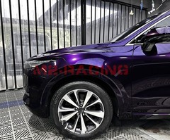 ESSMO PET Super Gloss Metallic Midnight Purple Car Vinyl Wrap Decal Like Paint