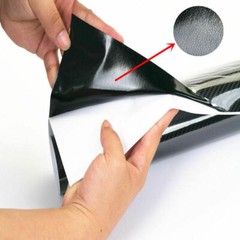 Auto Accessories 7D Glossy Carbon Fiber Vinyl Film Car Interior Wrap Stickers us