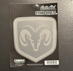 Chroma Dodge Ram Etched Effectz Vinyl Decal Stickers Made In USA NOS 2004