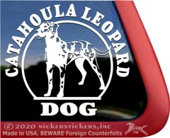Catahoula Leopard Dog | High Quality Vinyl Decal Sticker