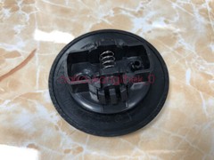 Front Hood Emblem Glossy Black Flat Laurel Wreath Badge W213 E300