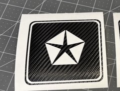Pentastar Logo Vinyl Decal – Many Colors & Sizes FREE Ship Buy 2 Get 1 FREE