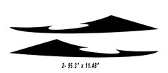 RV, Trailer Hauler, Camper, Motor-home Large Decals/Graphics Kits 28-k-1