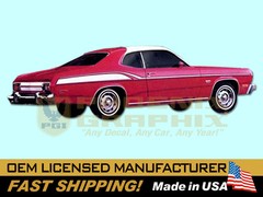 1975 Plymouth Duster 360 Decal & Stripe Kit