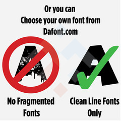 1000mm CUSTOM STICKER – Vinyl DECAL Text Name Lettering Shop Car Window Van Fun