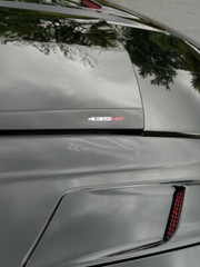 435HP Vinyl Decal Sticker for Ford Mustang GT Red and Silver