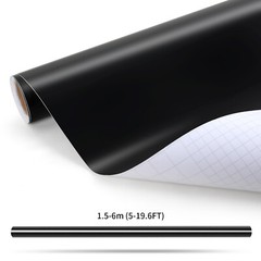 For Chevy GLOSS BLACK Car Paint Protect Vinyl Wrap Film Sticker Decal Sheet Roll