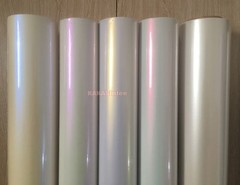 DIY – Glossy Entire Car Wrap Pearl White Chameleon Vinyl Film Sticker Decal CF