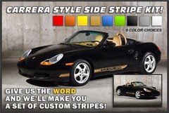 Spyder Side Stripes for all Porsche Model Cars 1999 – 2024