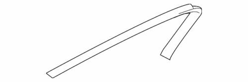 Genuine Infiniti 2007-2015 Q40 G37 G35 Door Sash Black Out Tape Right 82816JK00D