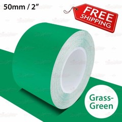 GRASS-GREEN 50mm 2″ Roll PIN STRIPE Car Striping Line TAPE Decal Vinyl Sticker