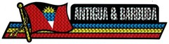 Pack Of 50 Antigua & Barbuda Flag 3″x12″ Reflective Decal Bumper Sticker DCX-009