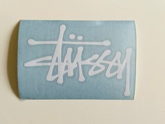 Stussy Logo Laptop Car Auto Window White Sticker Vinyl Decals 6*5 Inches