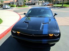 FITS Dodge Challenger 15 to 22 Racing Stripe 5″+1/2 INCH Graphic Decal CUT KIT