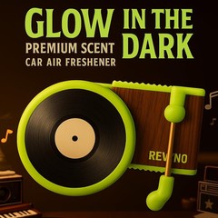 1 Piece Revyno Glow in the Dark Vinyl 1 Count (Pack of 1), dark