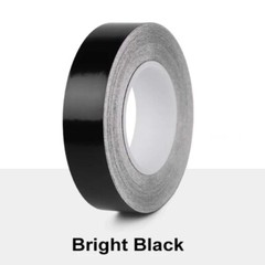 Car Window Trim Vinyl Film Door Waistline DIY Sticker Black Line 1 Roll 2cm*10m