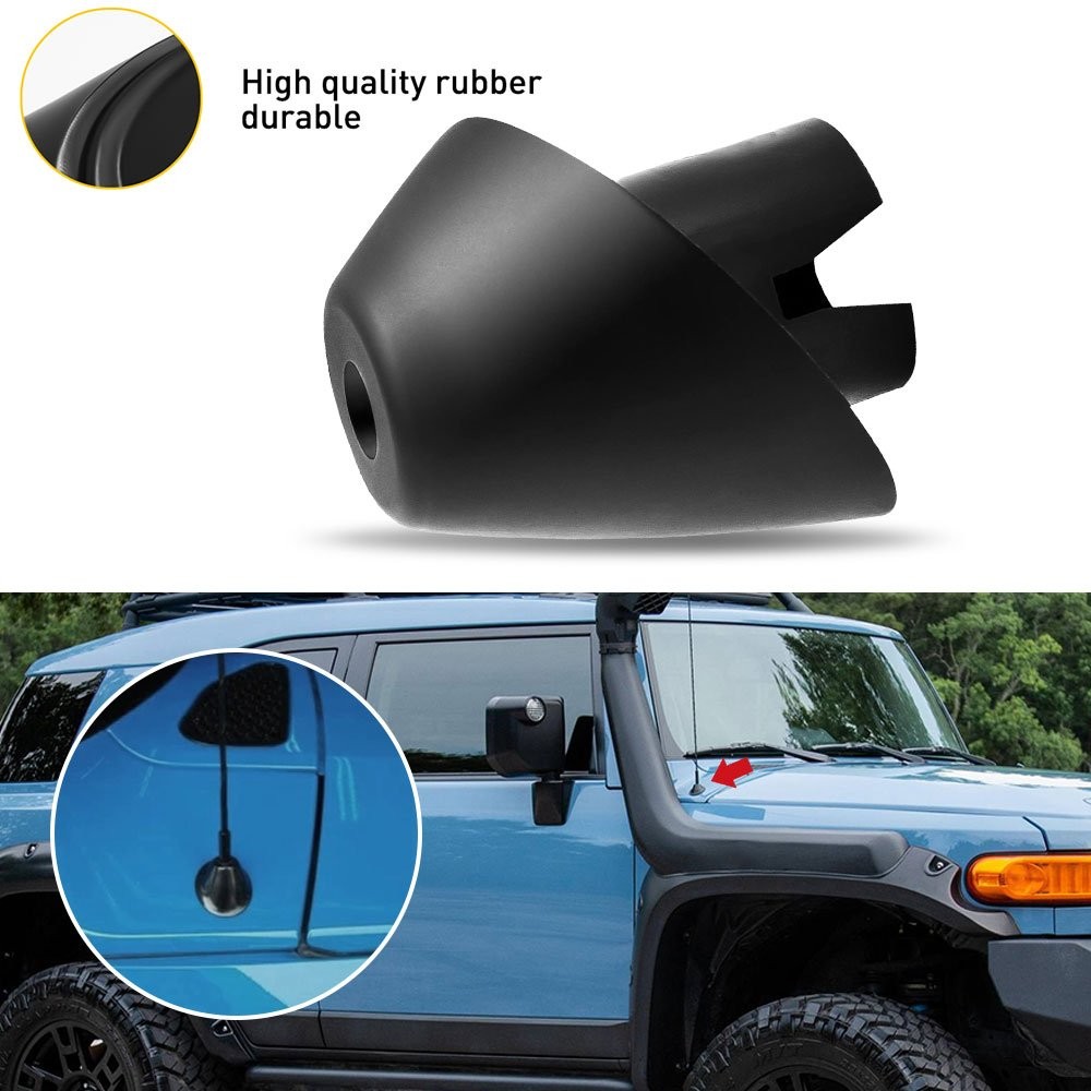 1/2set ANTENNA Bezel Base Mounted for 86392-35032 2007-2014 Toyota FJ Cruise