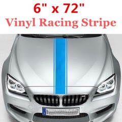 6″ x 72″ Vinyl Racing Stripe Pinstripe Decals Stickers Blue Stripes