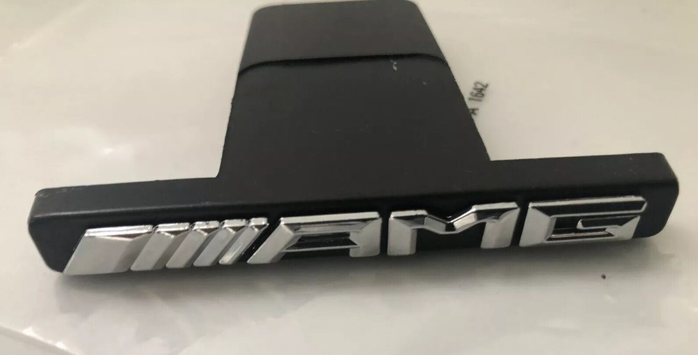 NEW VERSION Chrome AMG Badg GT Grill Panamericana E43 C43 GLC43 C63 3D