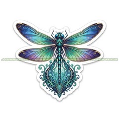 Dragonfly vinyl decal sticker B